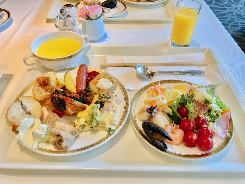 ホテル横浜ガーデン朝食バイキング