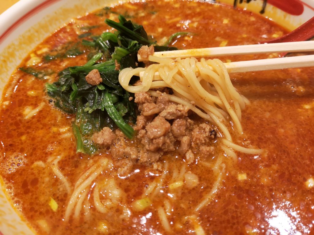 横浜ポルタ匠【担々麺の麺】